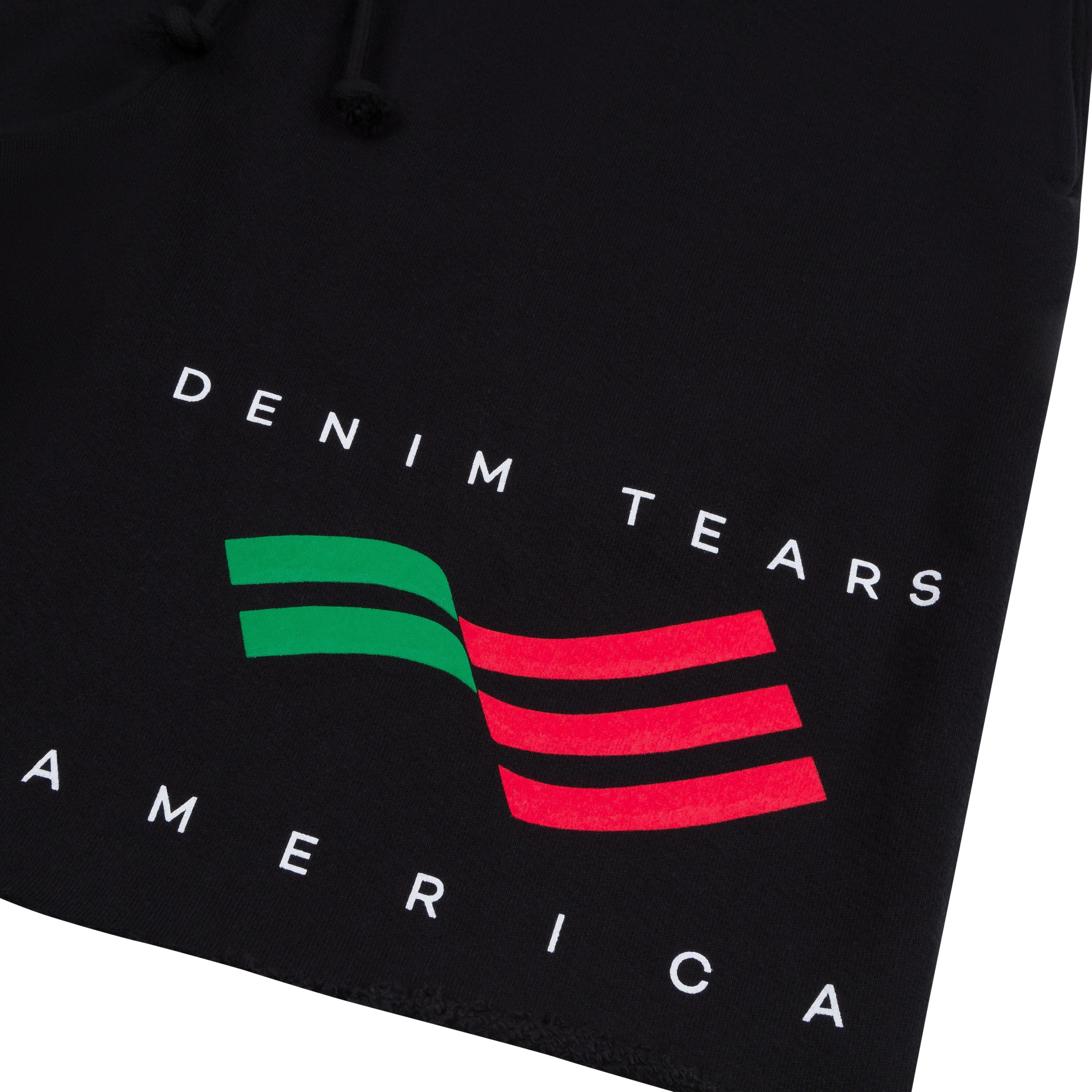 Denim Tears America Sportswear Shorts Black Black