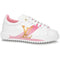 Leather Gold Pink White