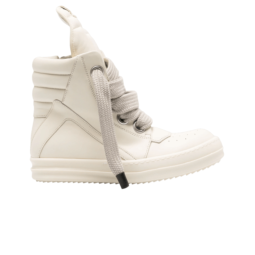 Rick Owens Wmns Lido Jumbo Laced Geobasket High 'Milk'