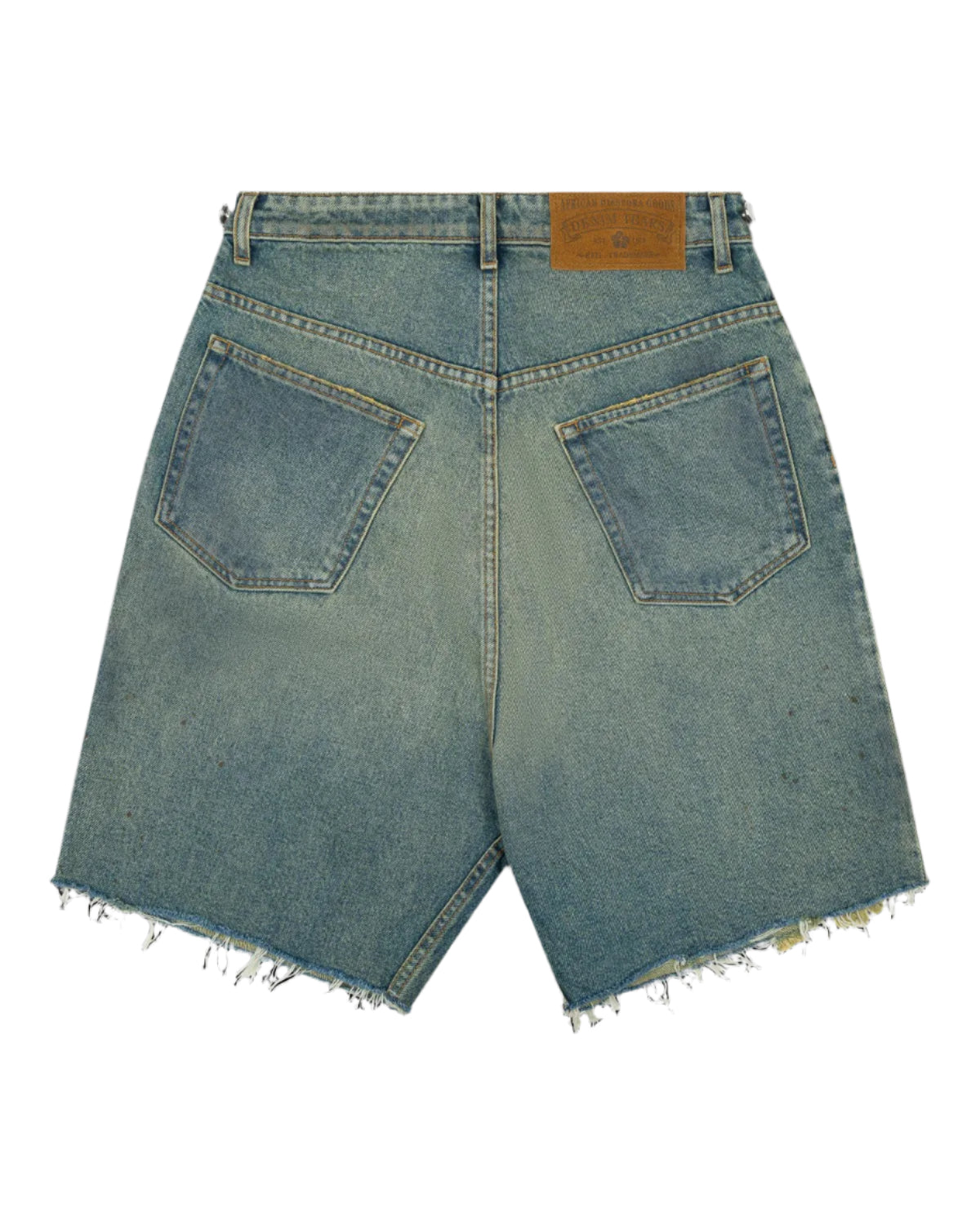 Dirty Wash Short Light Wash Light Wash