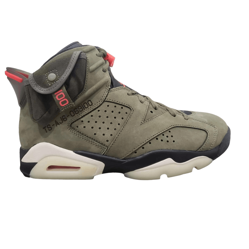 Travis Scott x Air Jordan 6 Retro 'Olive' Friends & Family