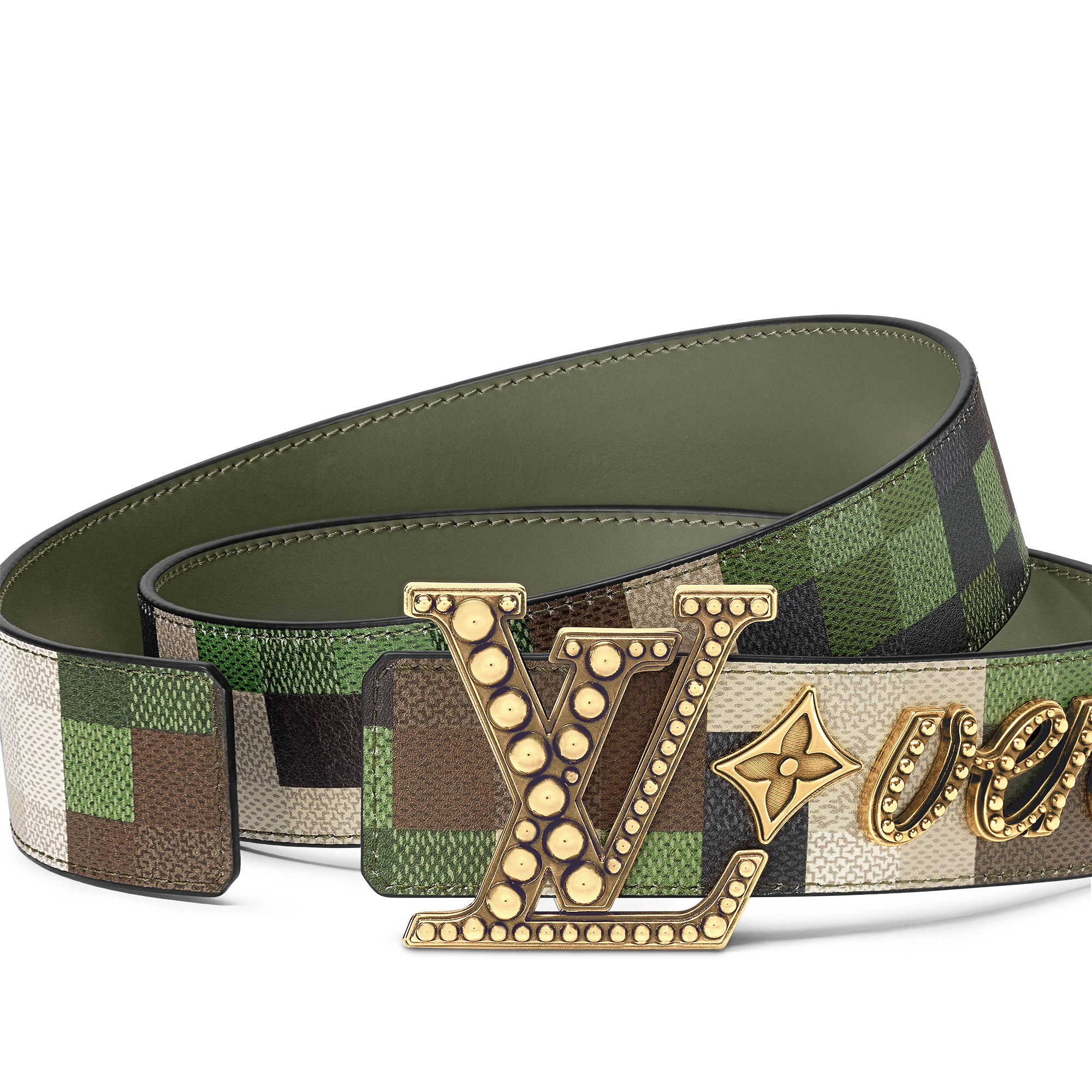 LV Lovers 40mm Belt SANS LIGNE ESTHETIQUE