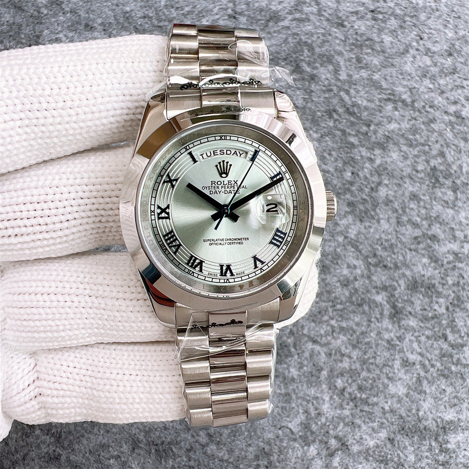 Rolex Day-Date 40mm Silver