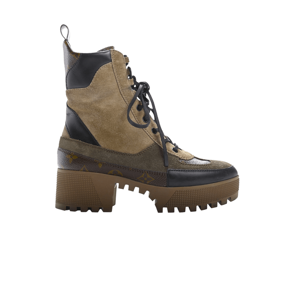 Louis Vuitton Wmns Laureate Platform Desert Boot 'Beige Monogram'