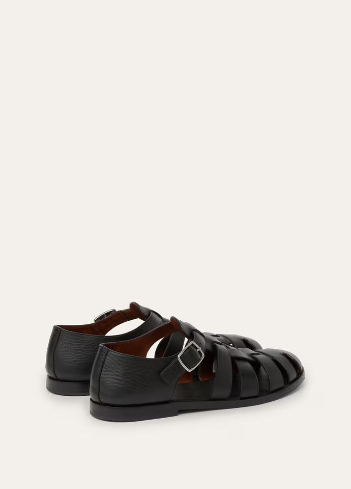 Maxime Walk Sandal Black (8000)