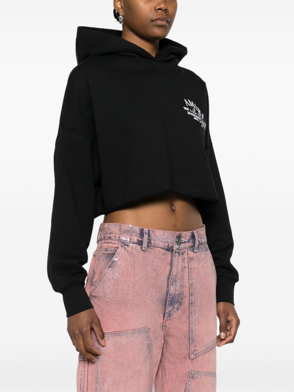 Arts District cropped hoodie