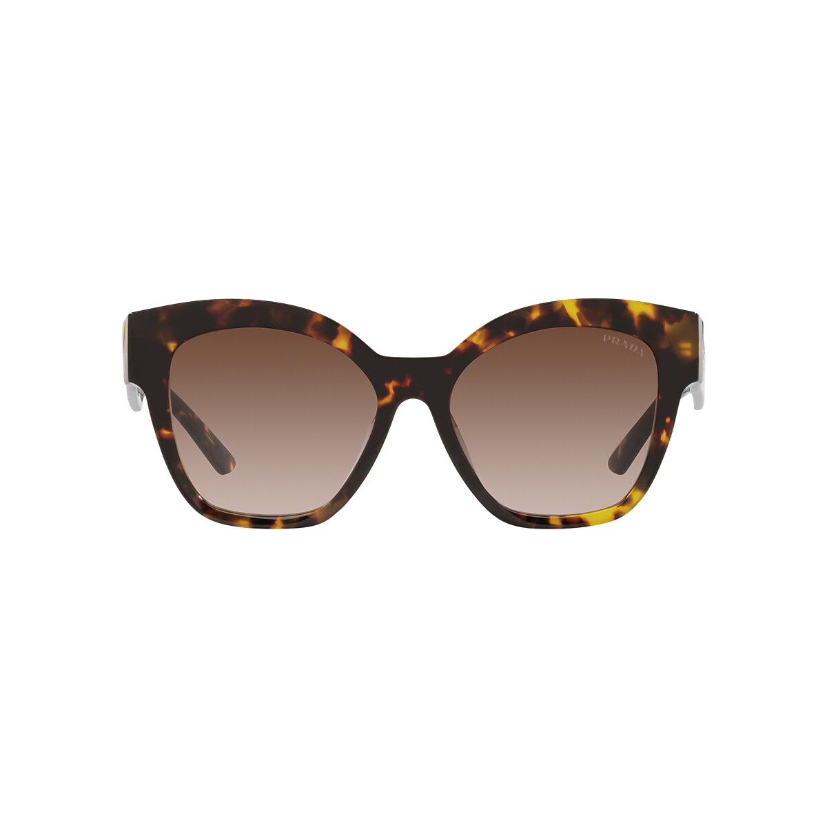 PRADA PR 17ZS Honey Tortoise - Women Luxury Sunglasses, Brown Gradient Lens