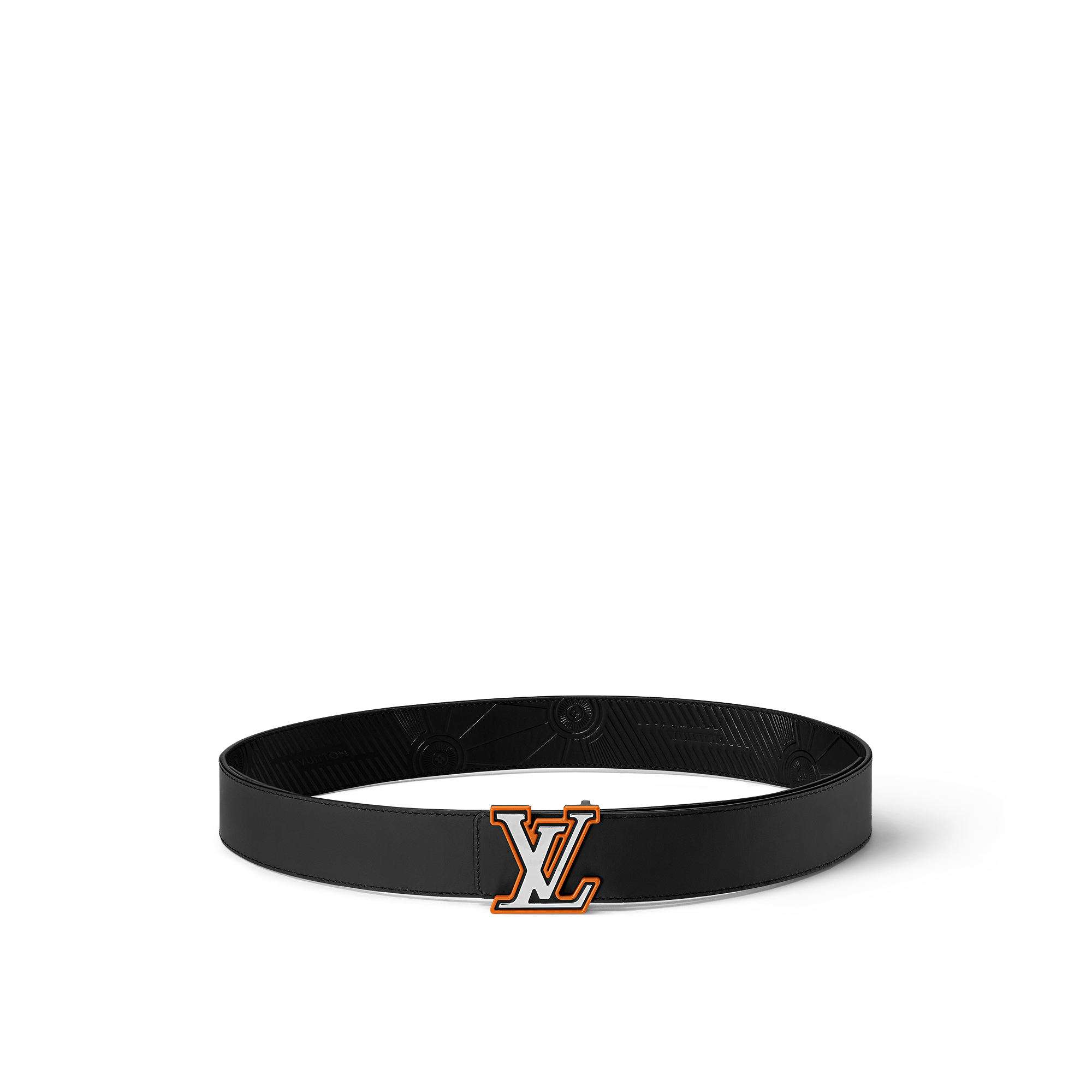 LV Imprint 40mm Reversible Belt SANS LIGNE ESTHETIQUE - Black