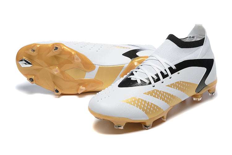 Adidas Predator Accuracy+ White Gold Black