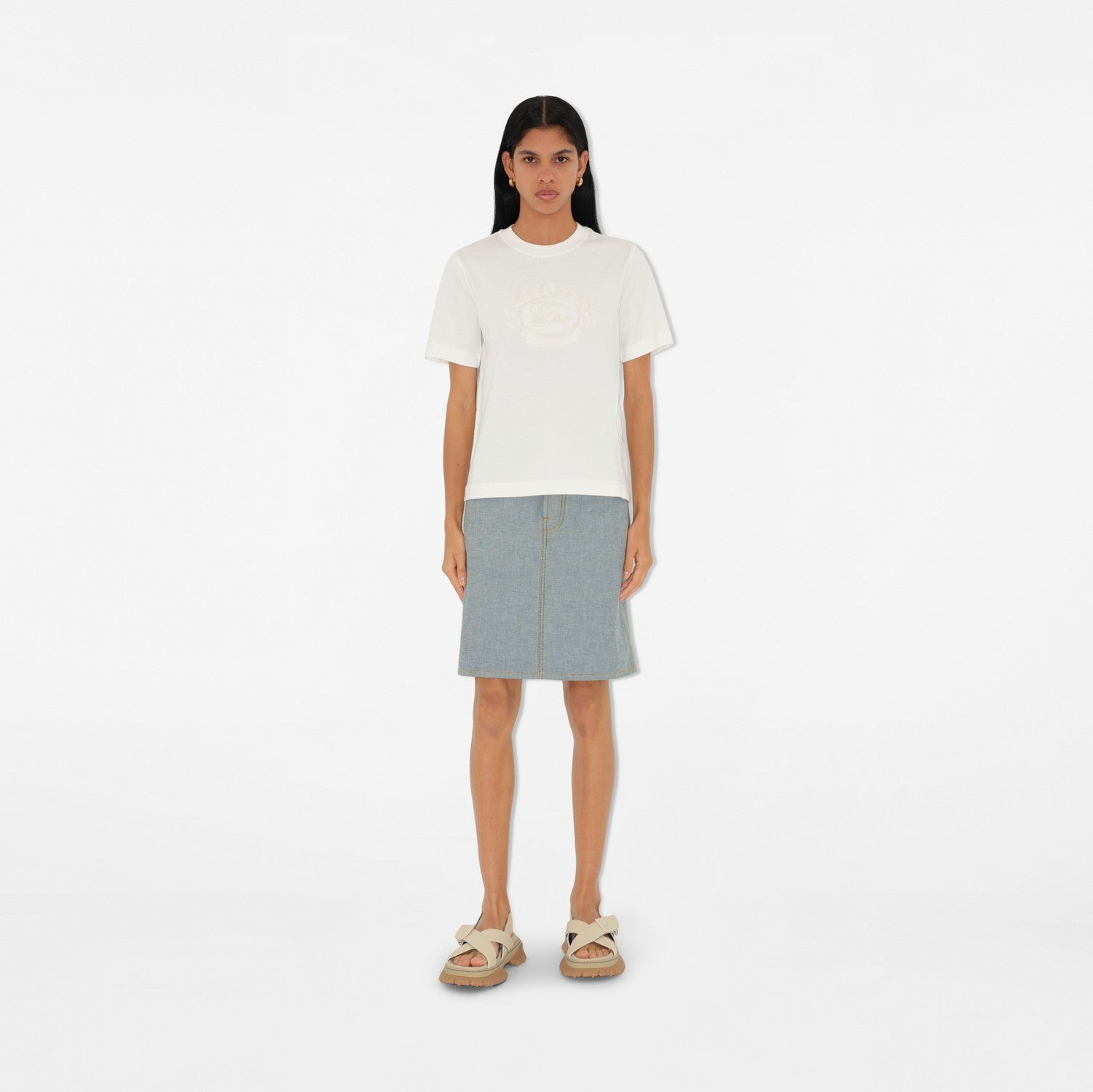 EKD Cotton T-shirt - Chalk