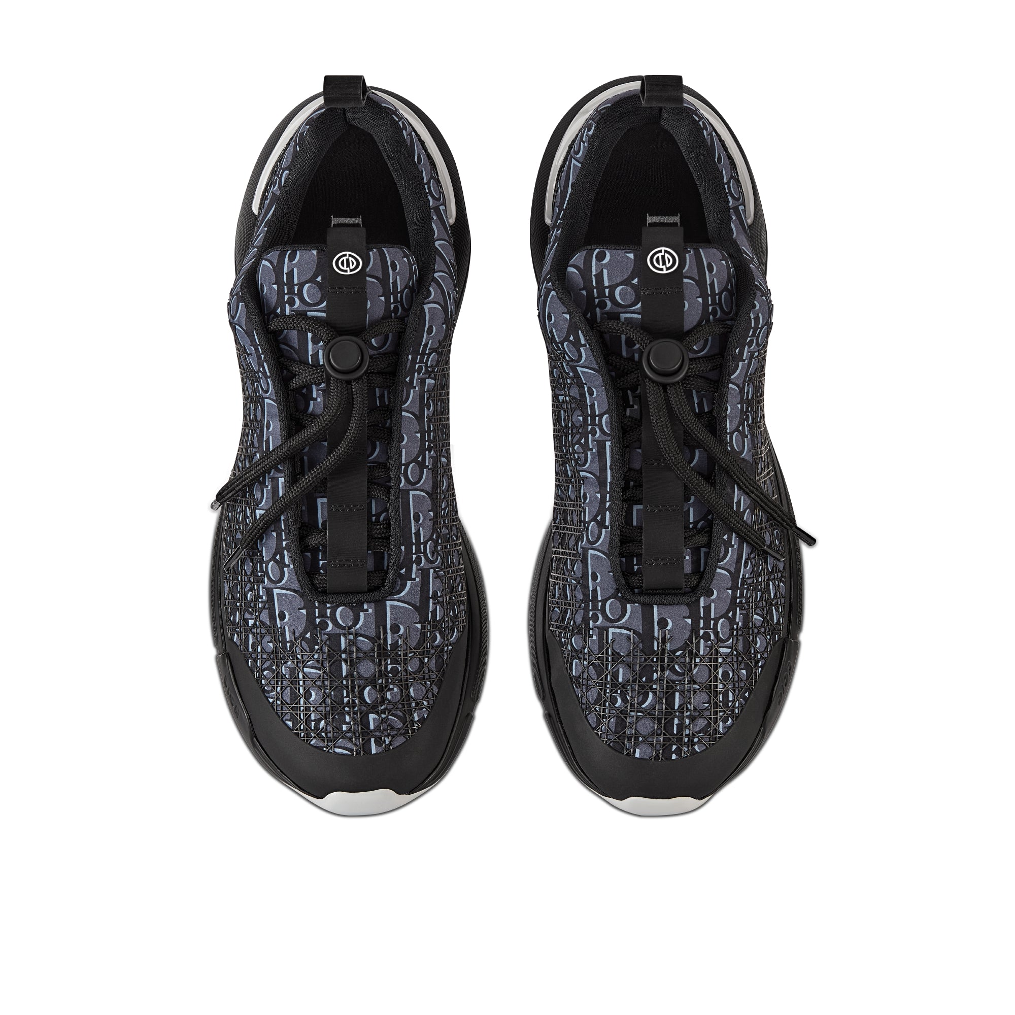 B24 Sneaker - Black Dior Oblique Technical Fabric