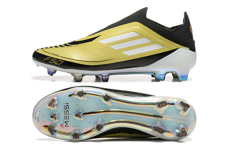 Adidas F50 Gold Metallic Messi Edition