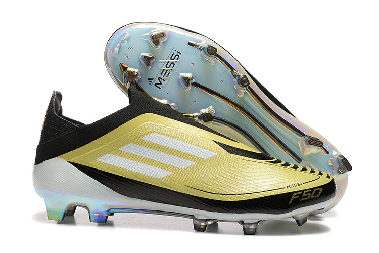 Adidas F50 Gold Metallic Messi Edition