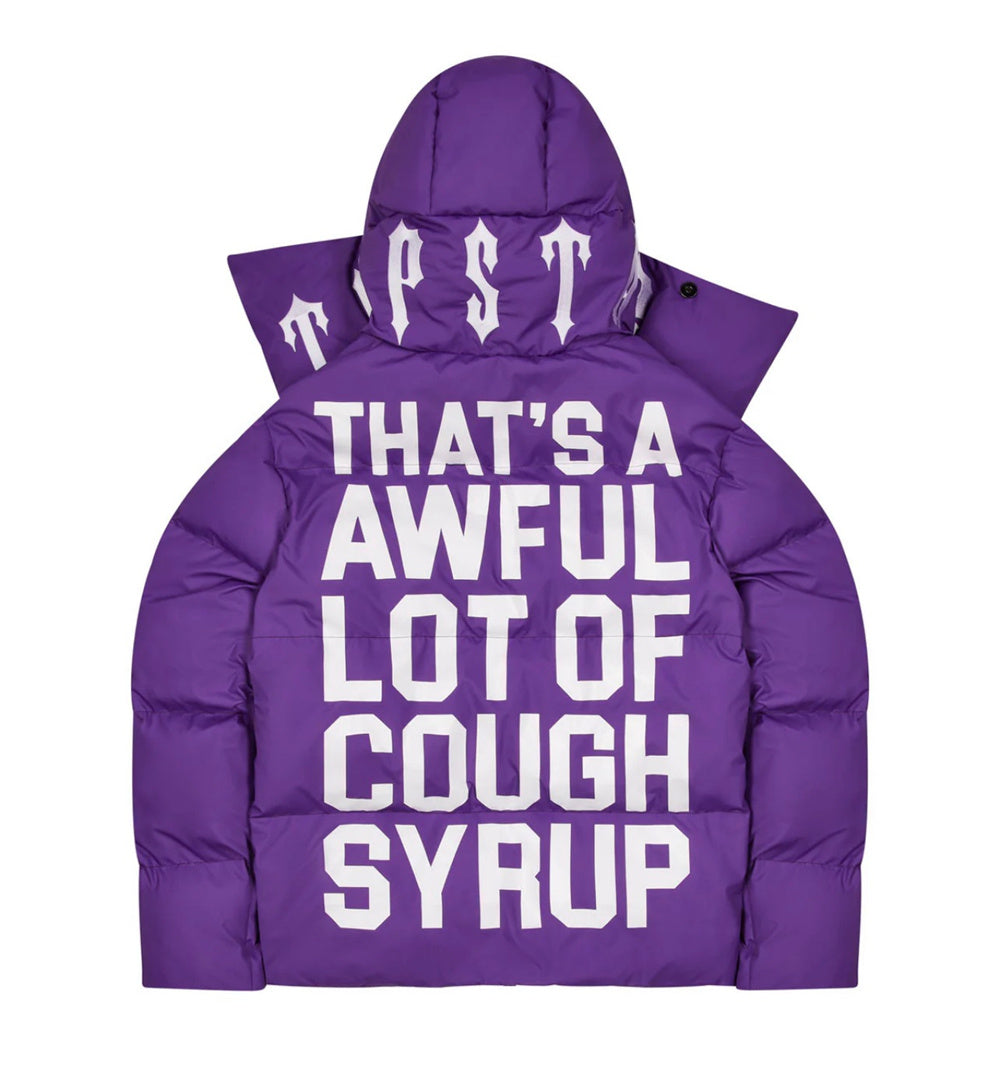 Trapstar 'Syrup Cough' Purple Jacket