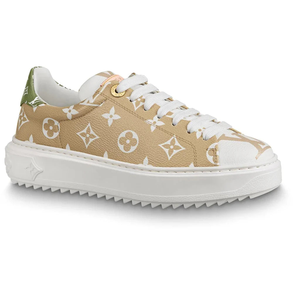 Louis Vuitton Trainer Time Out Monogram Blanc (Women's)
