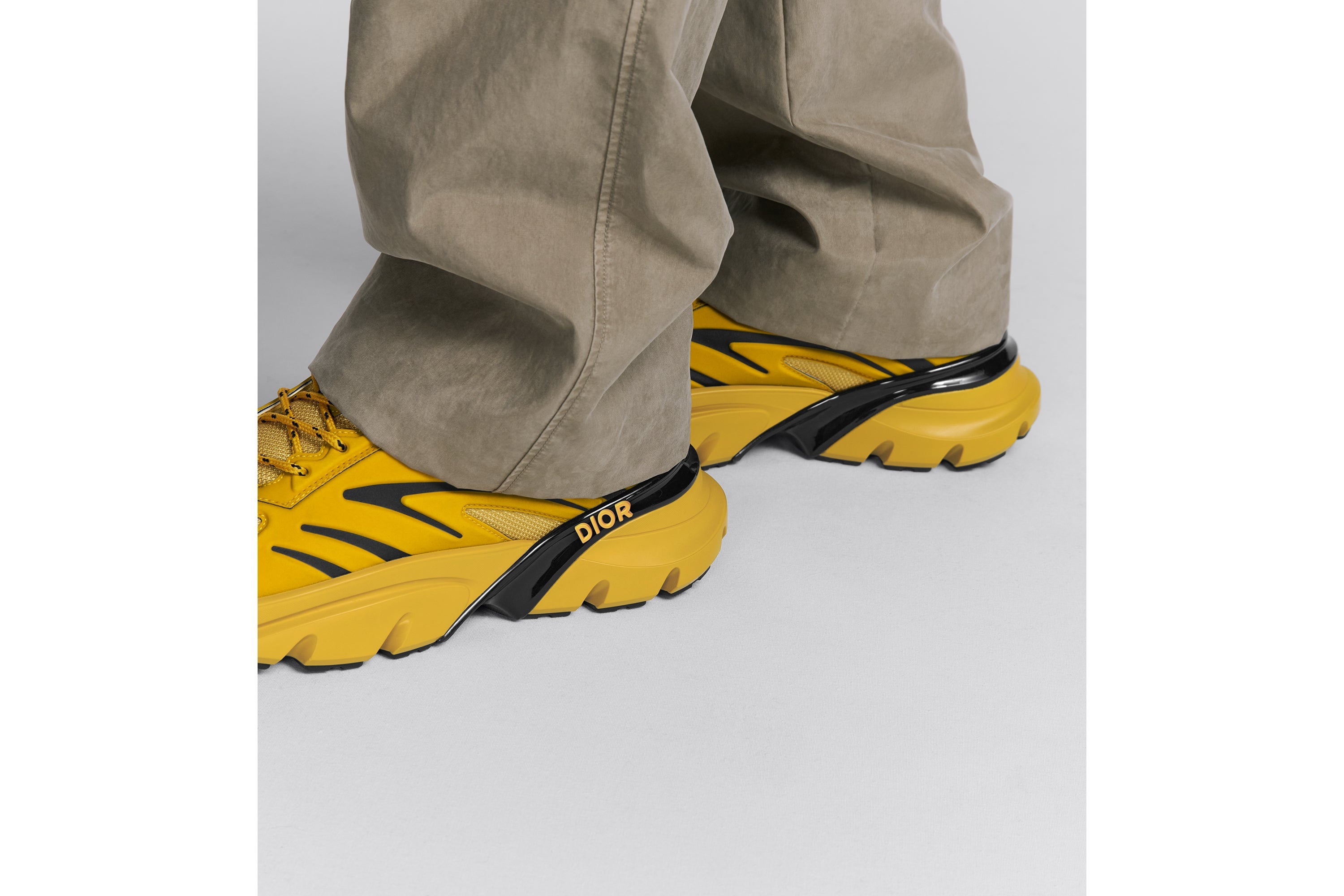 B44 Blade Sneaker - Yellow Technical Mesh and Yellow Technical Fabric