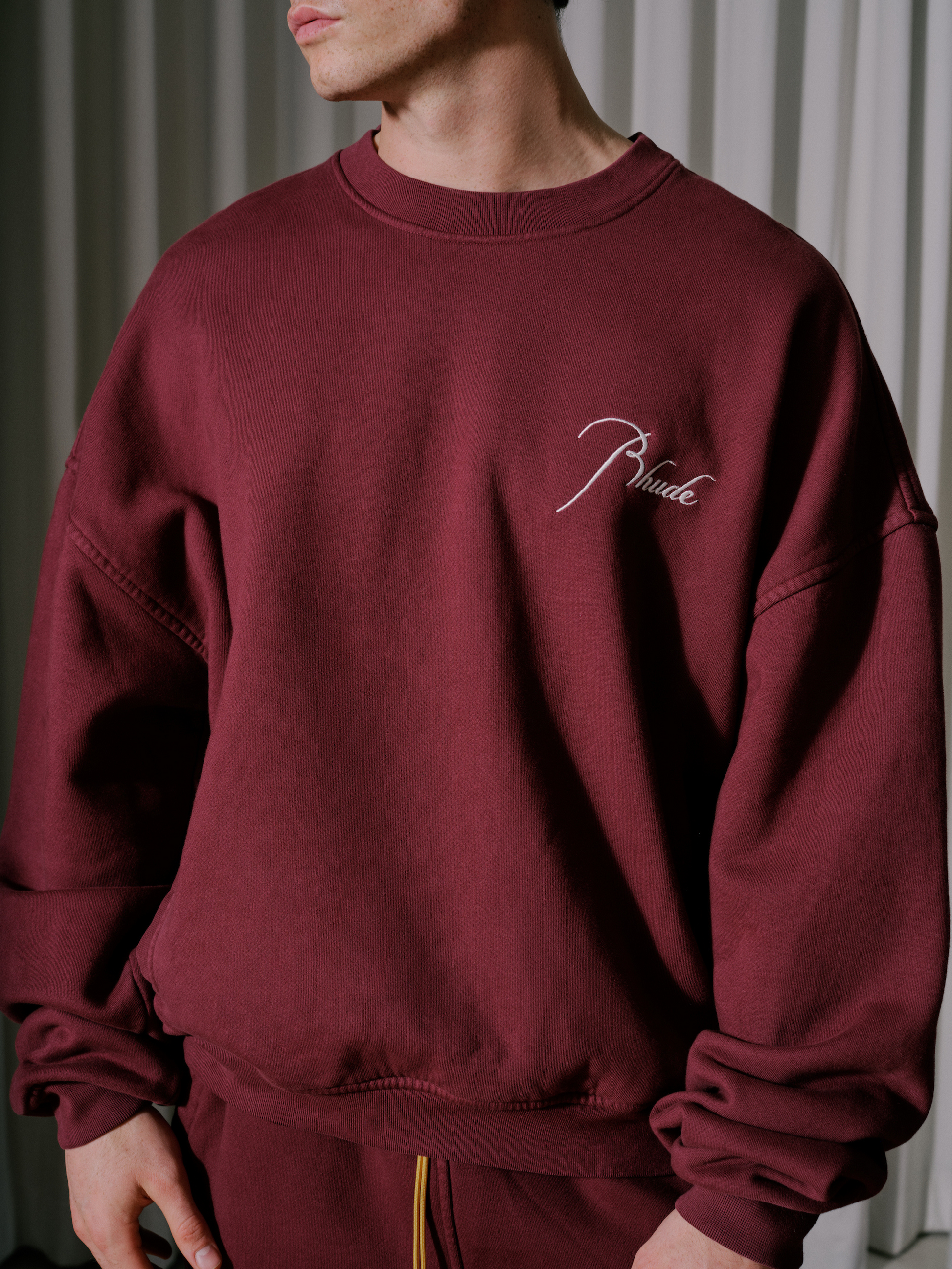 CLASSIC CREWNECK - VTG BORDEUX