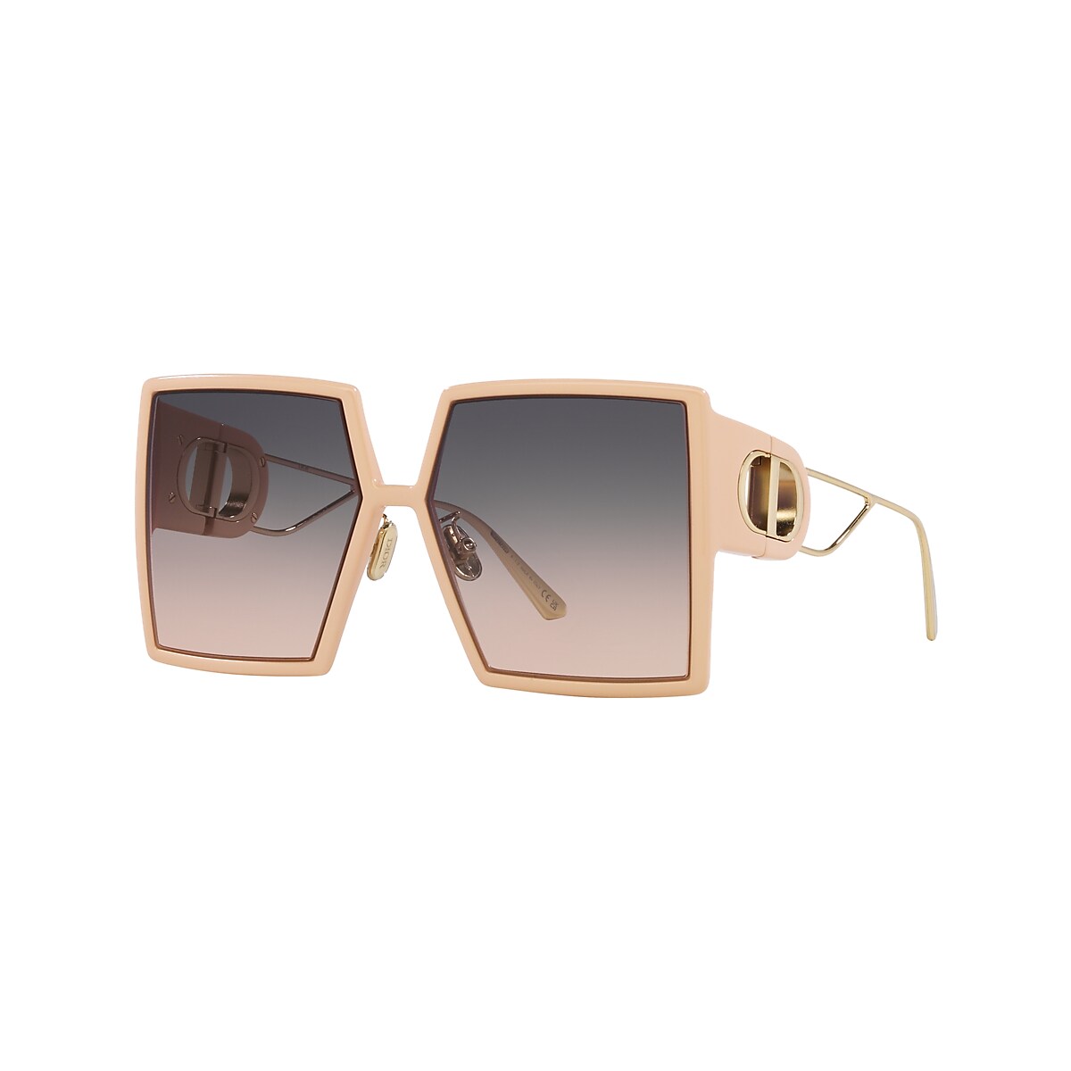 DIOR 30Montaigne SU Pink - Women Luxury Sunglasses, Smoke Lens