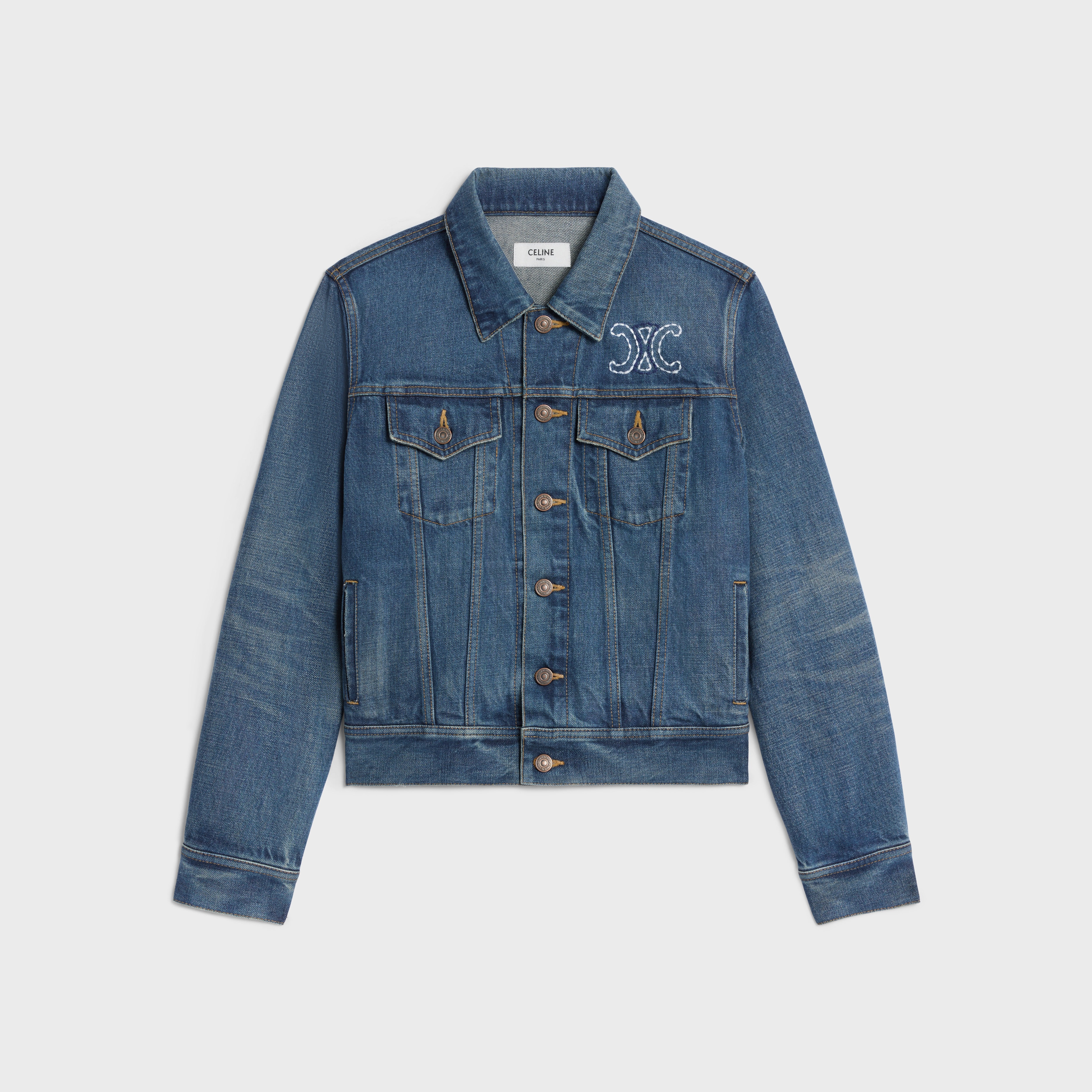 TRUCKER JACKET IN DARK UNION WASH DENIM - DARK UNION WASH