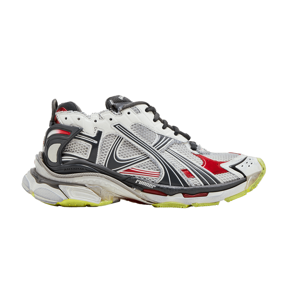 Balenciaga Runner Sneaker 'Black White Red Fluo Yellow'