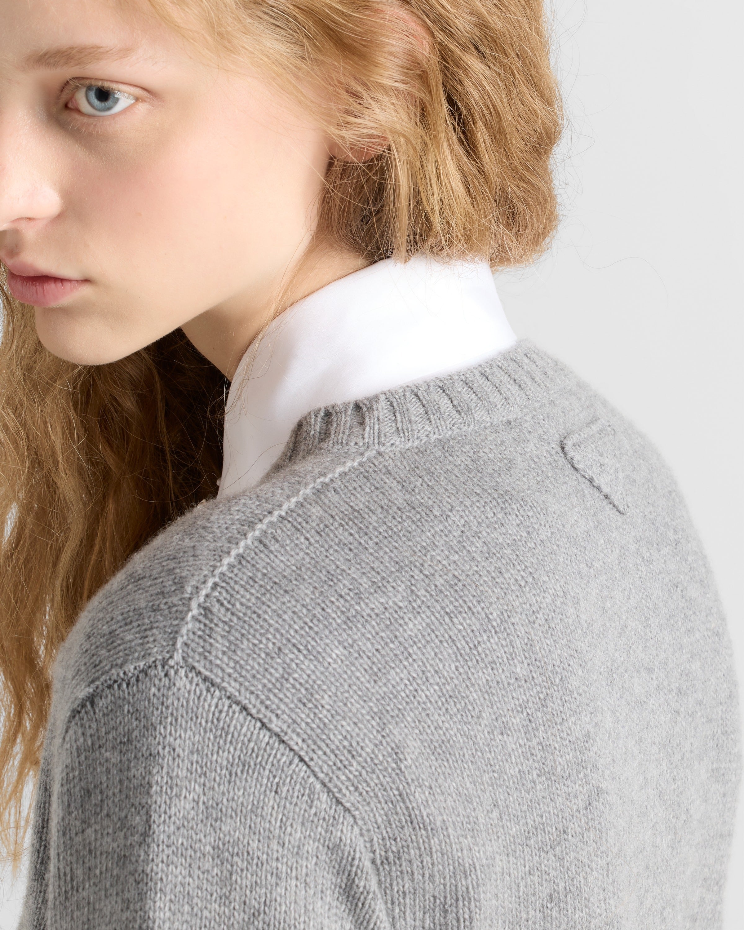 Re-Cashmere cardigan Grey