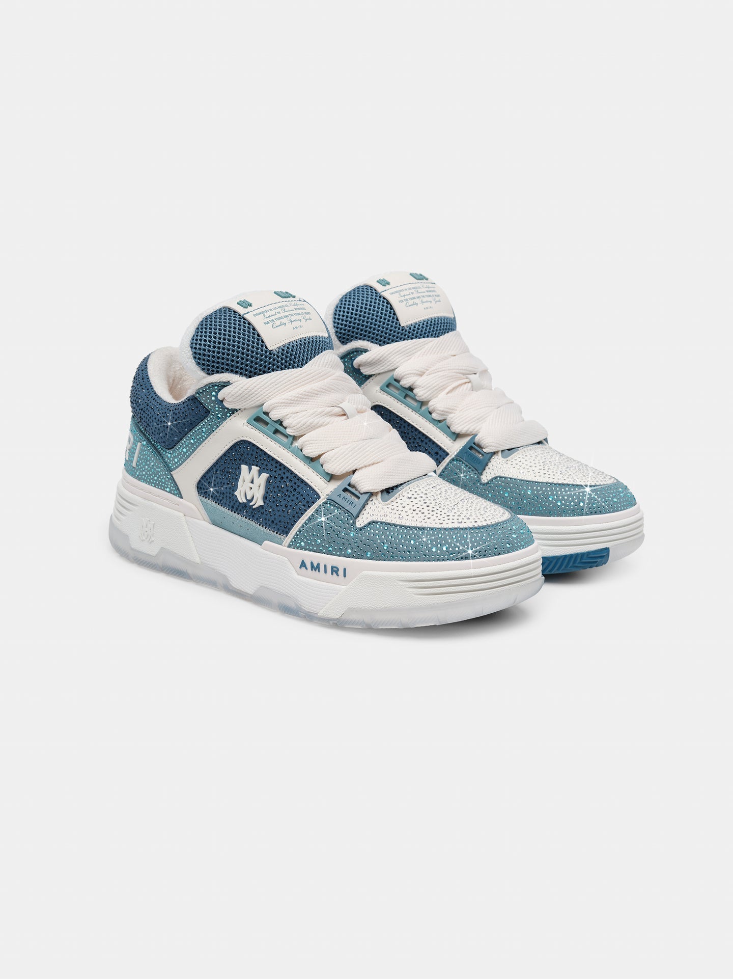 WOMEN'S CRYSTAL MA-1 - DUSTY BLUE