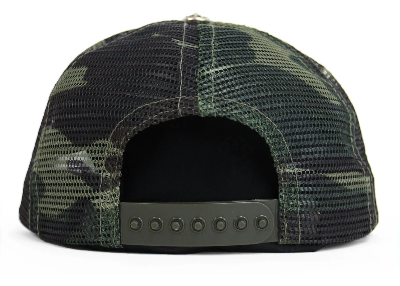 Chrome Hearts CH Hollywood Trucker Hat Black/Camo