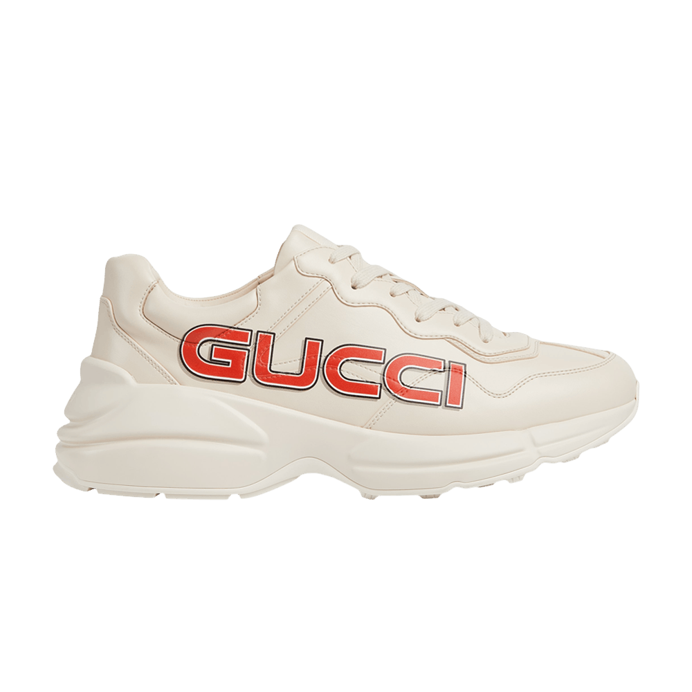 Gucci Rhython Leather Sneaker 'Ivory Demetra'