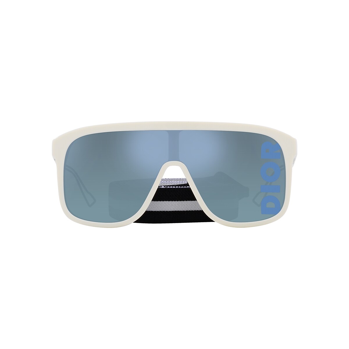 DIOR Diorfastm1I Ivory - Men Luxury Sunglasses, Blue Lens