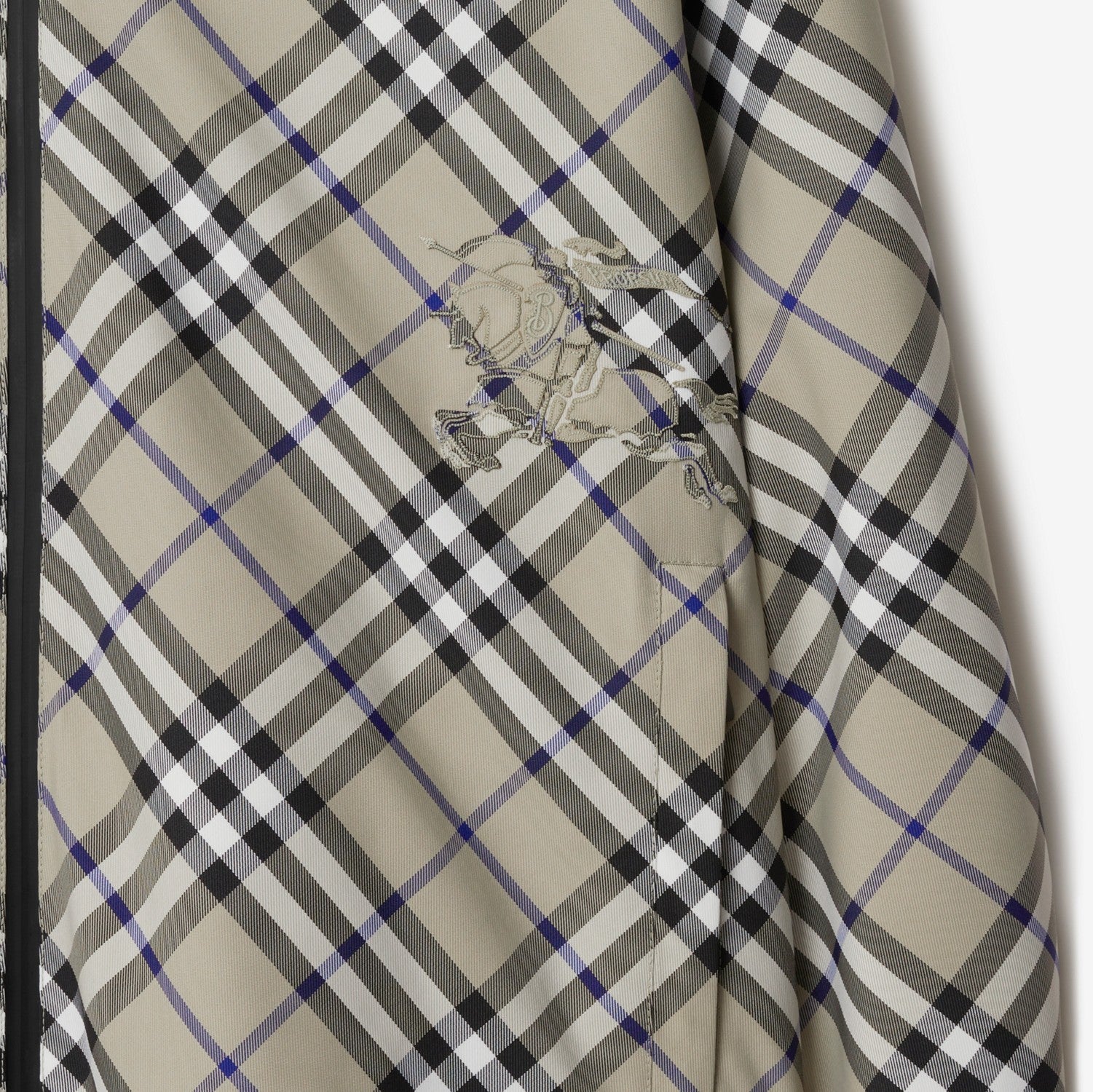 Reversible Check Jacket - Lichen