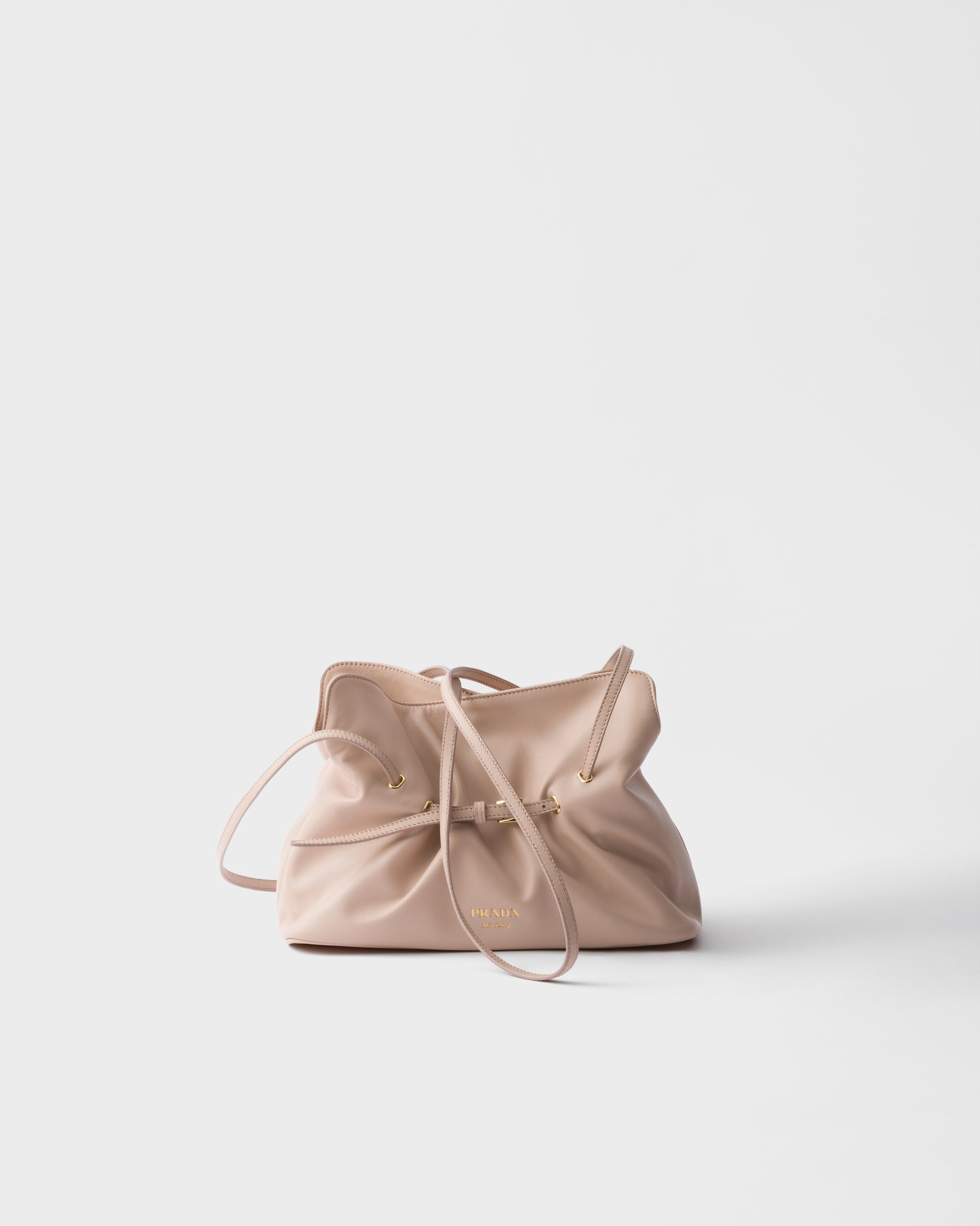 Small Prada Dada nappa leather bag Powder Pink
