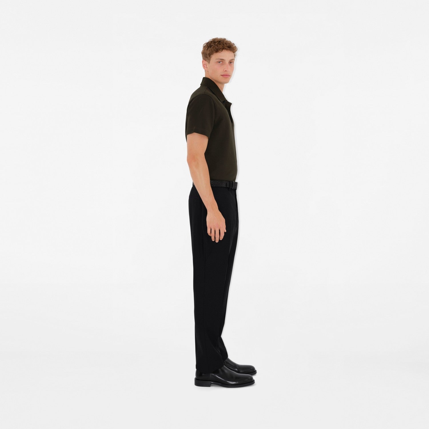 Cotton Polo Shirt - Shadow