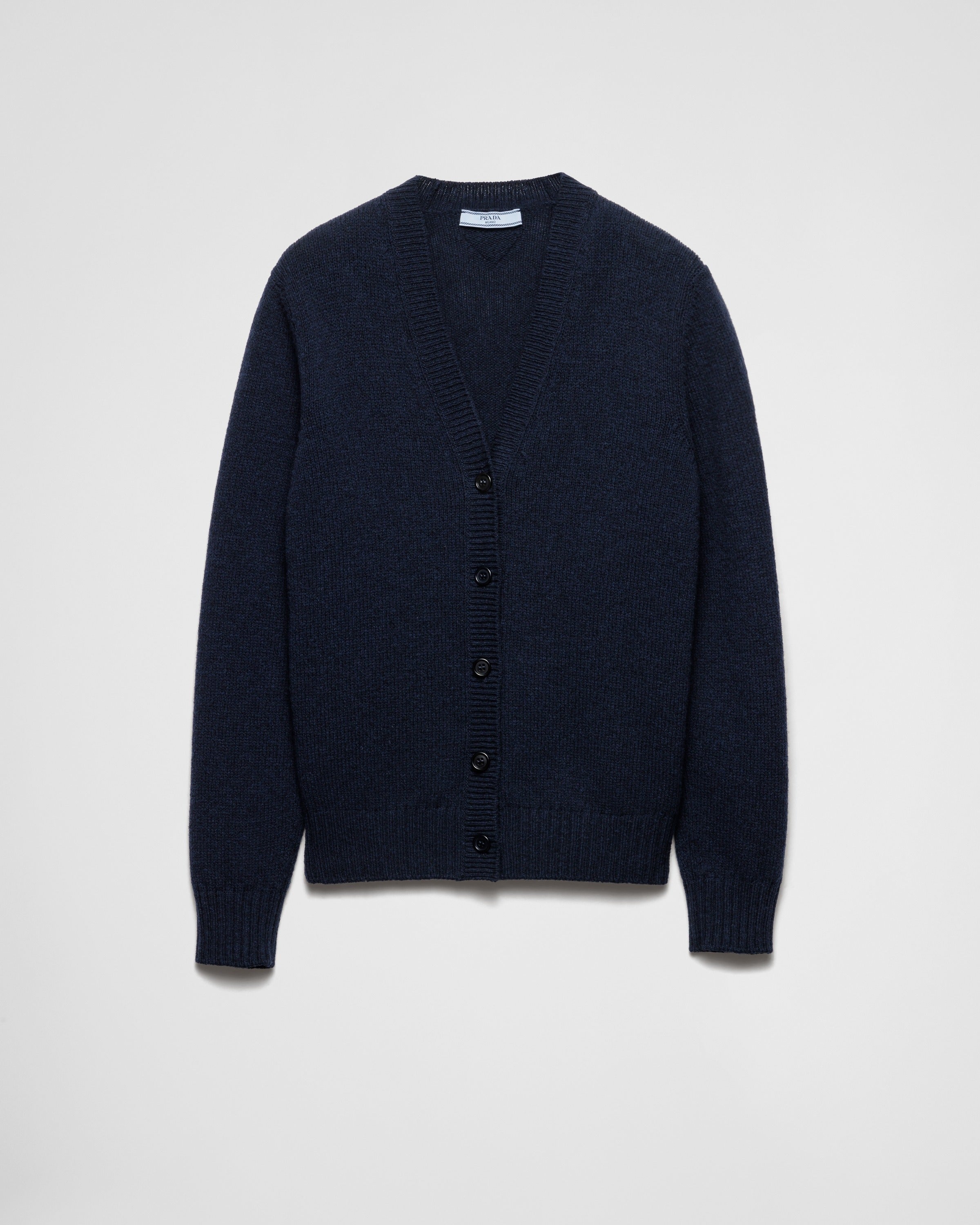 Wool cardigan Navy