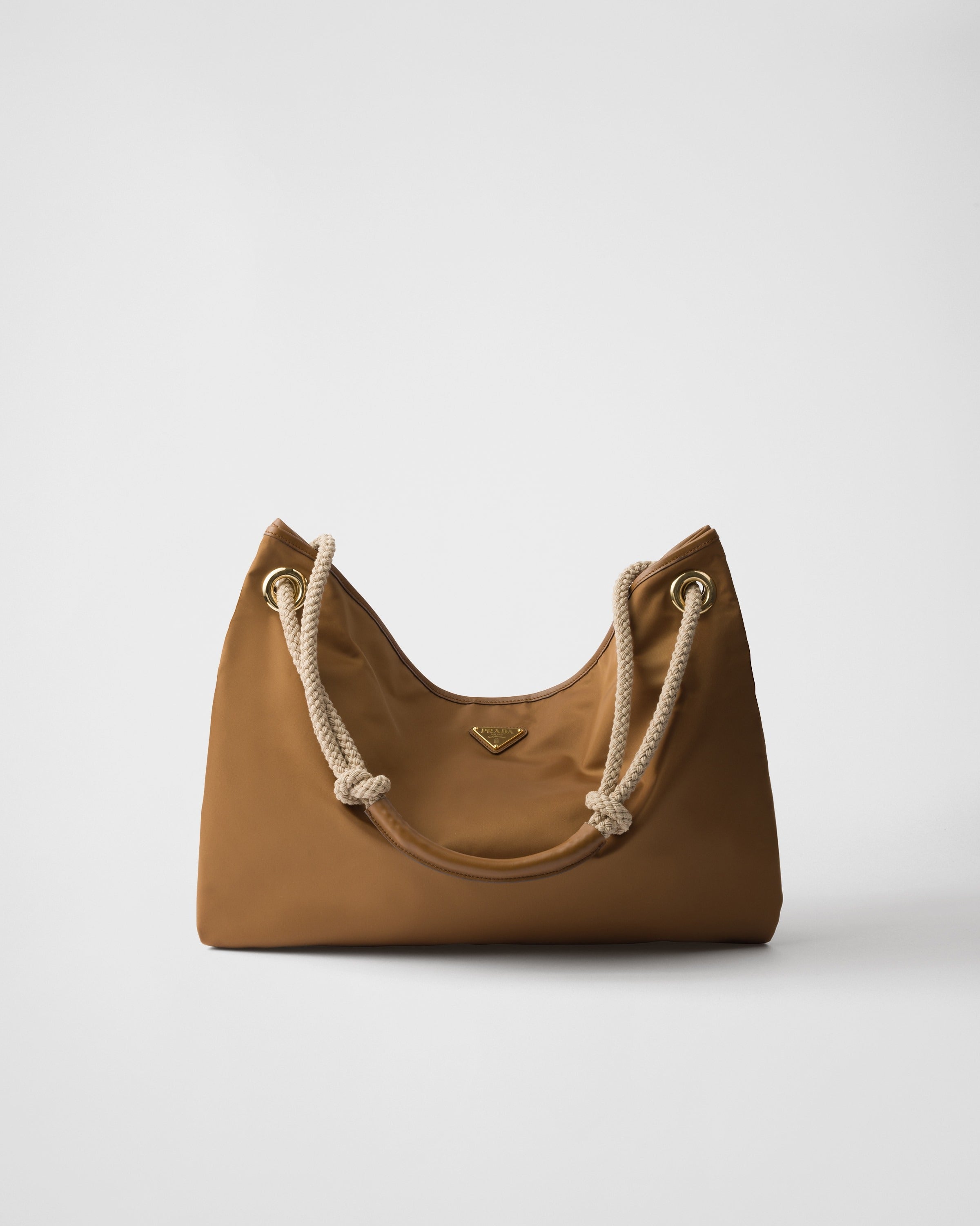 Prada Mariner large Re-Nylon shoulder bag Brandy