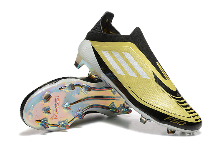 Adidas F50 Gold Metallic Messi Edition