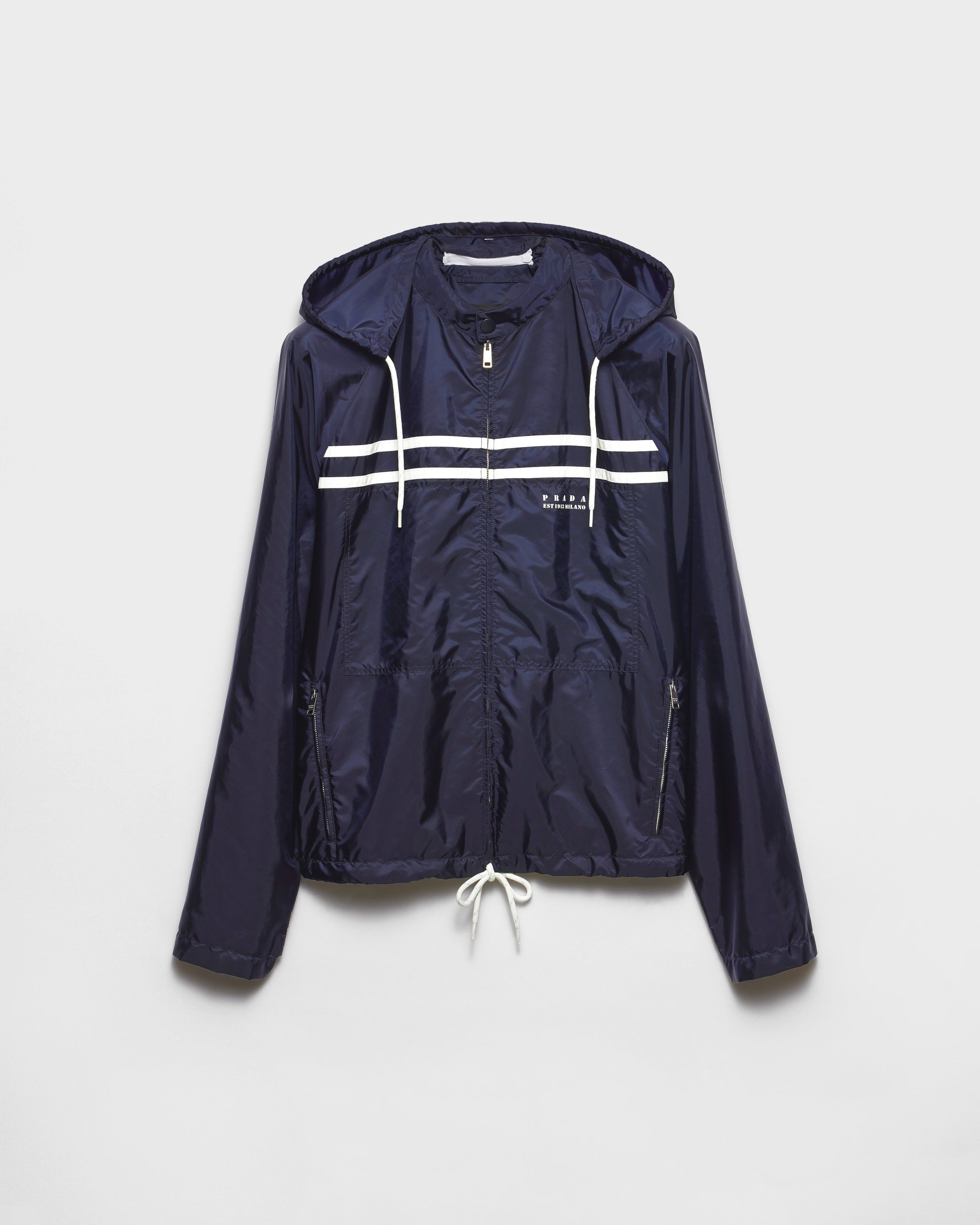 Re-Nylon jacket Blue/White