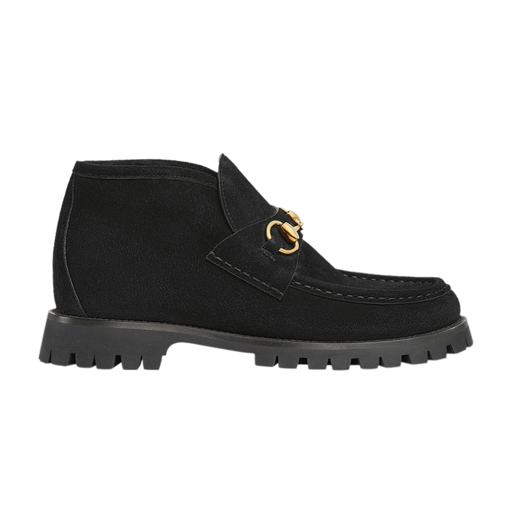 Gucci Wmns Horsebit Ankle Boot 'Black'