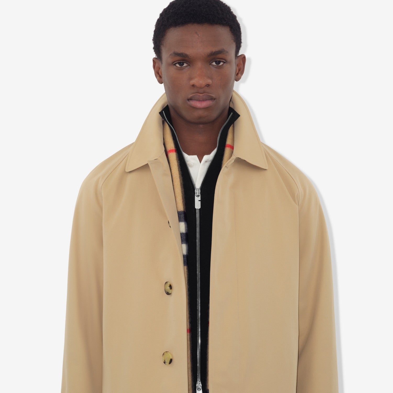 Mid-length Camden Heritage Car Coat - Honey