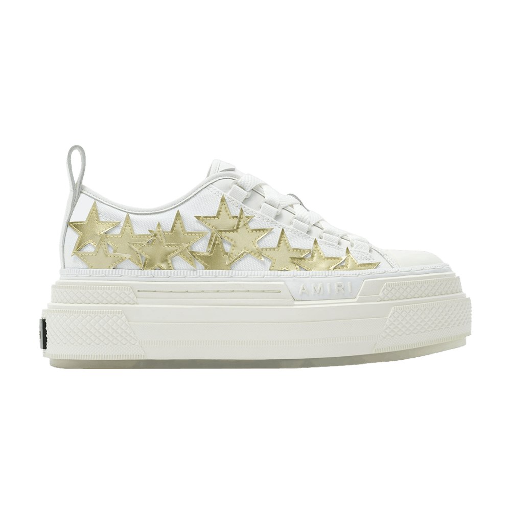 Amiri Wmns Stars Platform Court Low 'White Gold'
