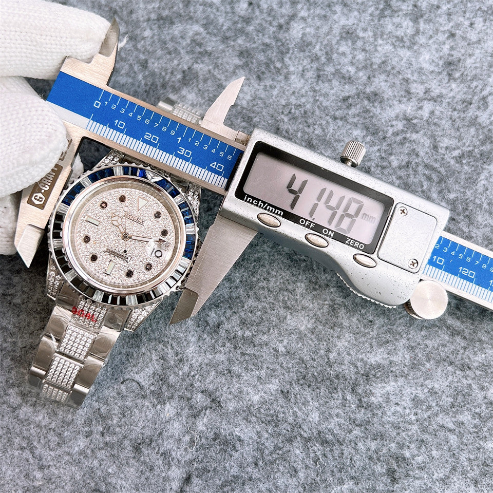 Rolex Submariner 41mm Diamond Silver