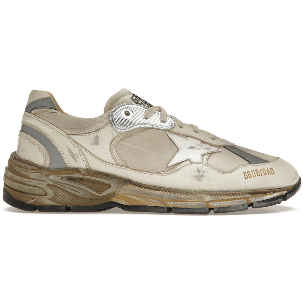Golden Goose Running Dad-Star White Beige
