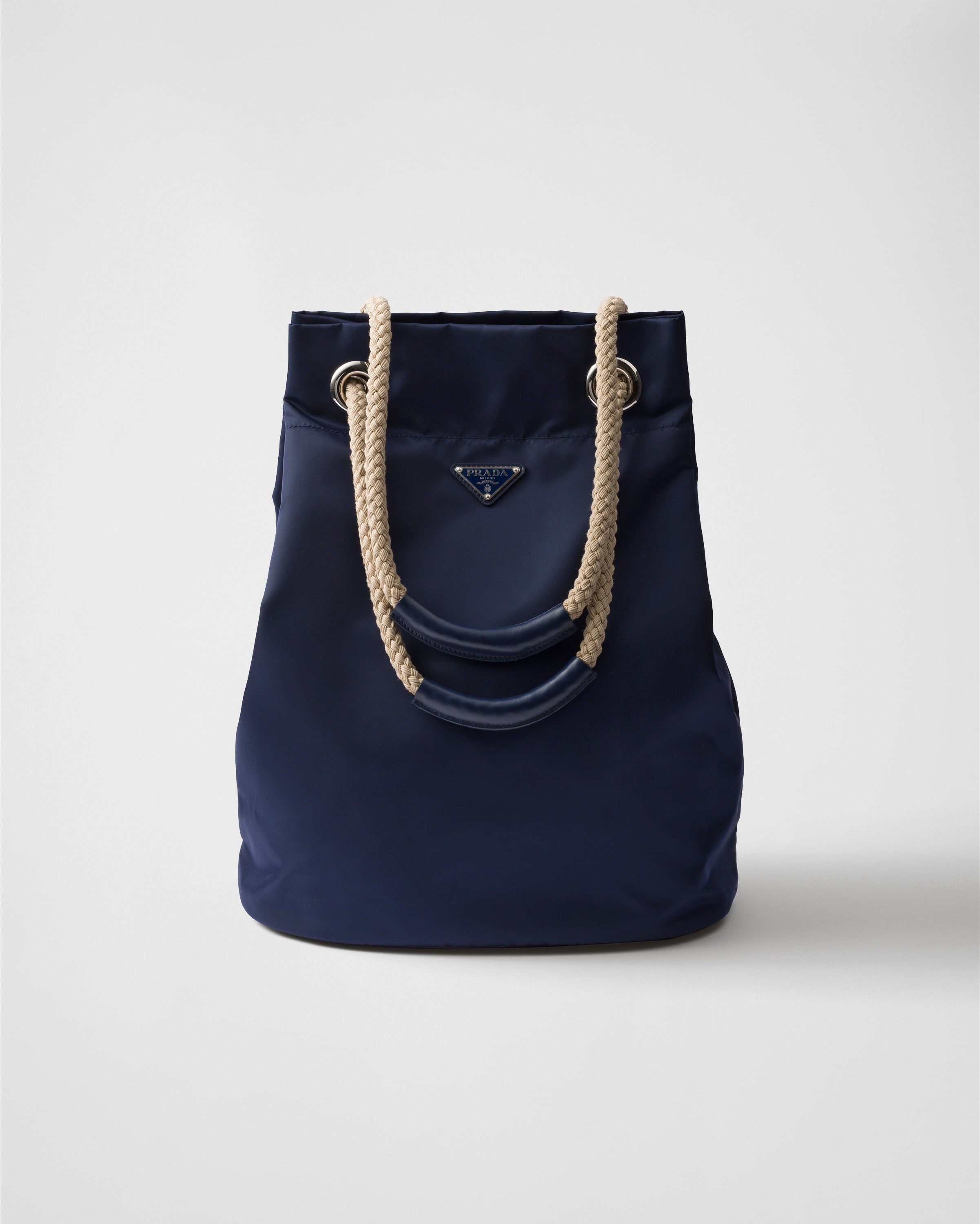 Prada Mariner medium Re-Nylon tote bag Baltic Blue