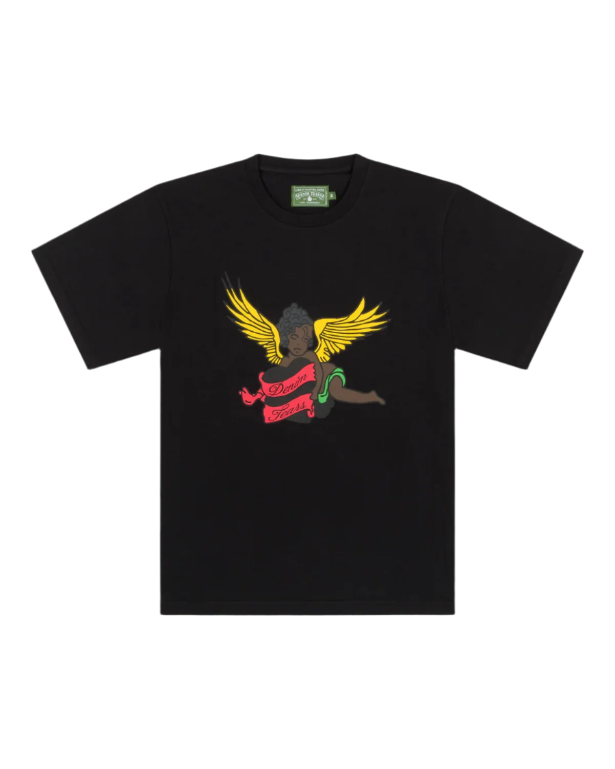 Black Cherub Tee Black
