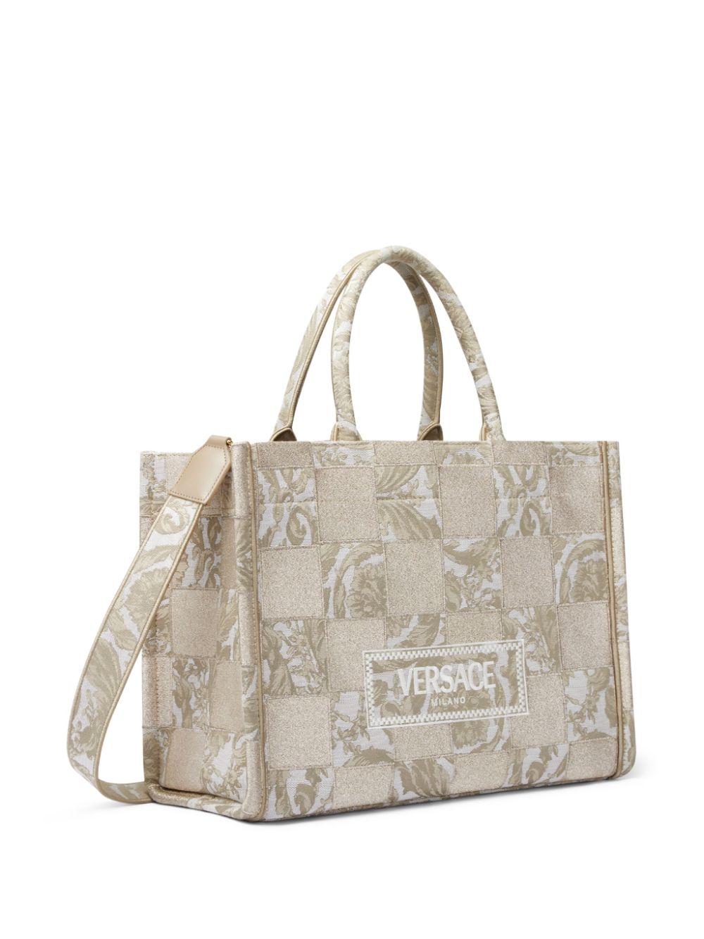 Versace Athena Barocco-jacquard Tote Bag