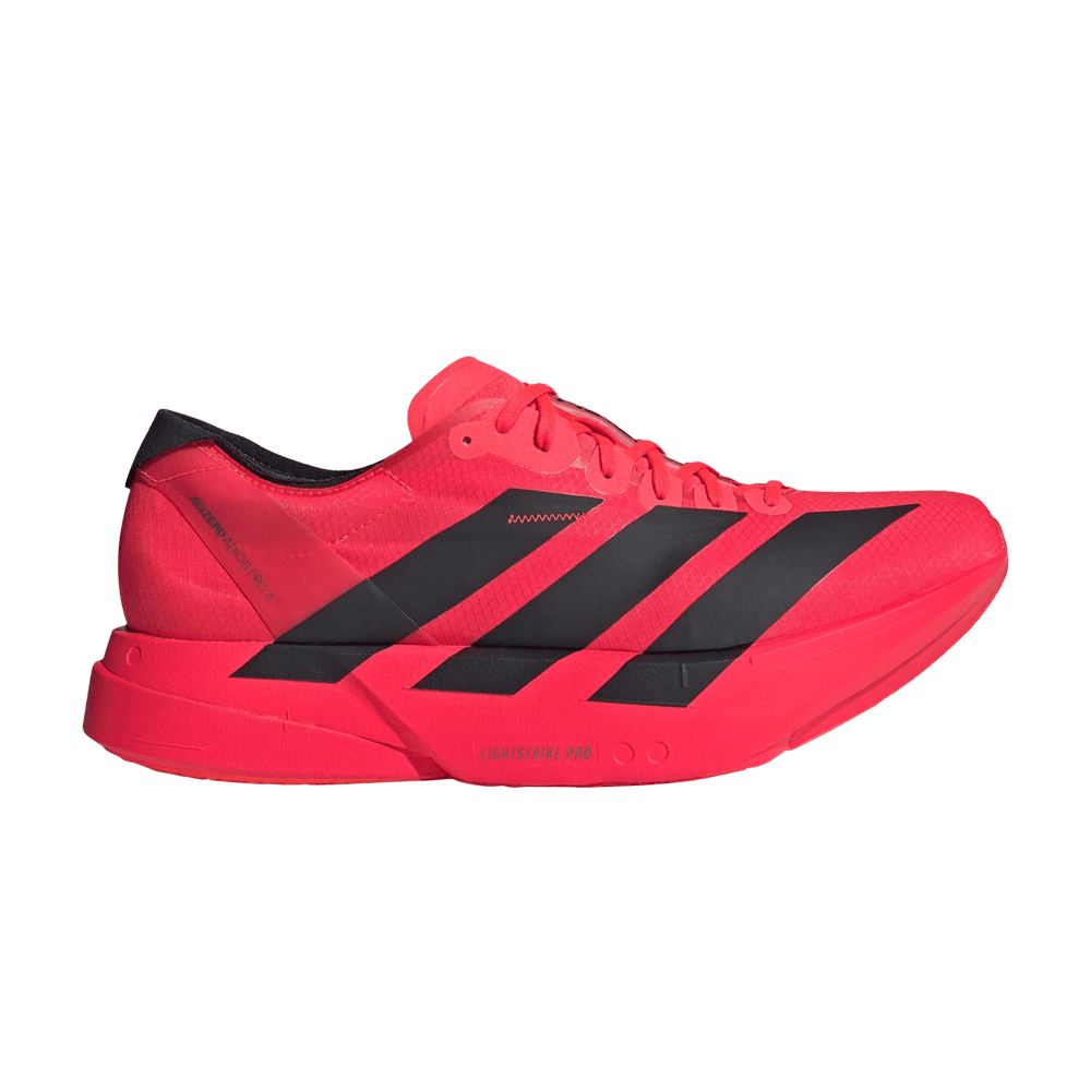 Adizero Adios Pro 4 'Lucid Red Black'