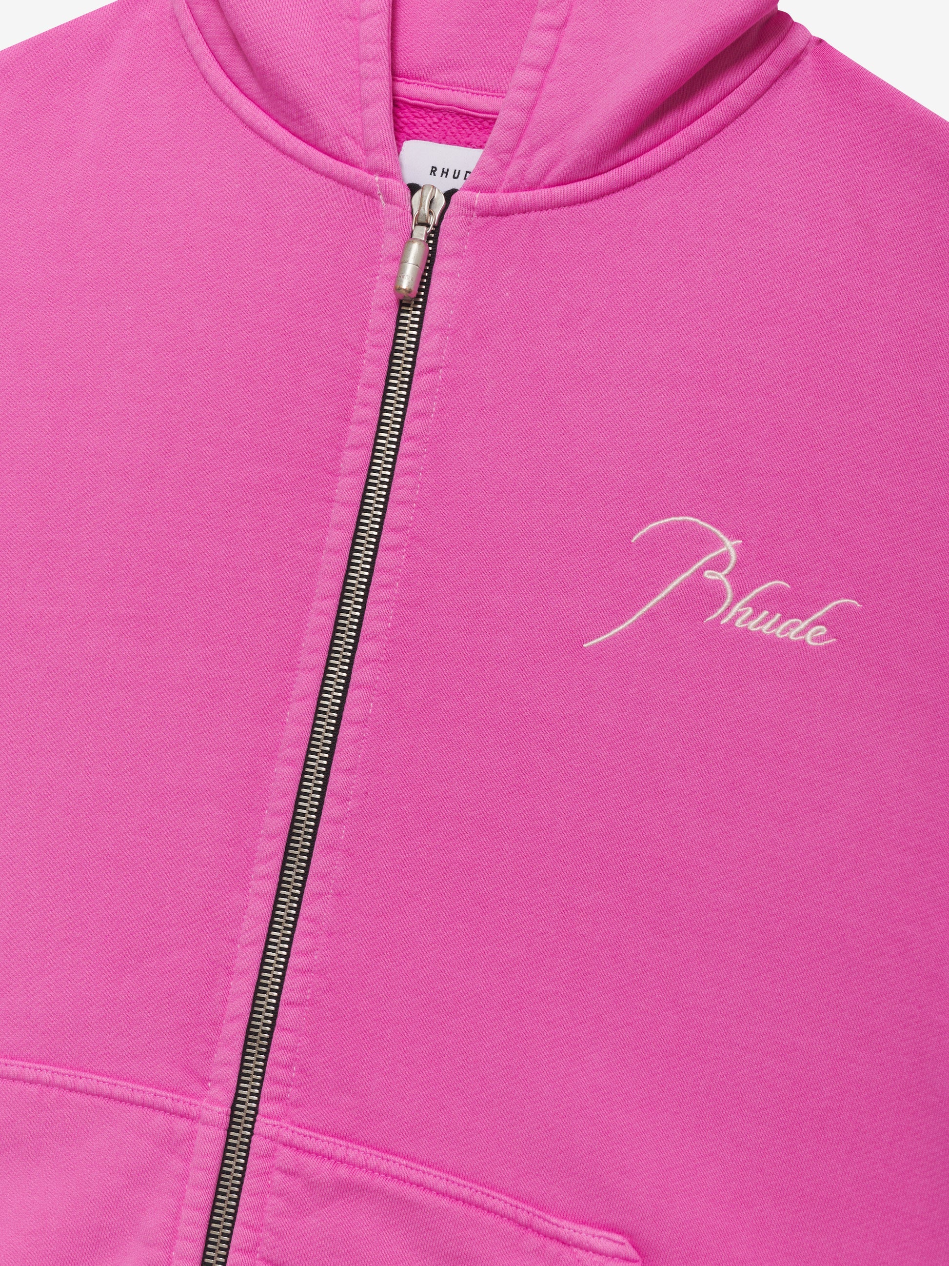 FULL ZIP HOODIE - PINK