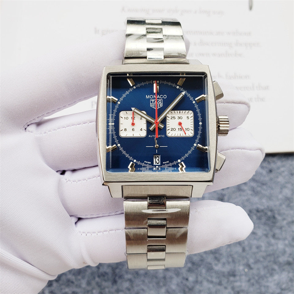 Tag Heuer Monaco 40mm Blue Dial