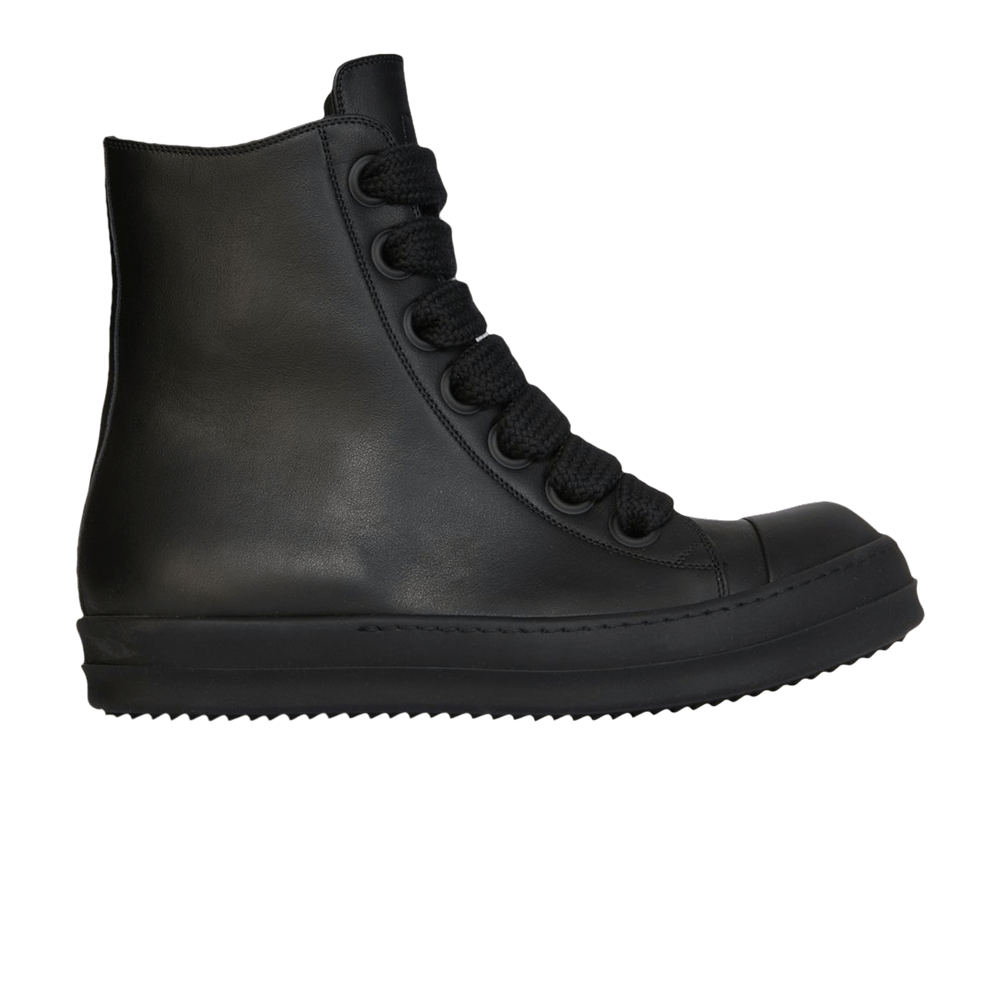 Rick Owens Wmns Lido Jumbo Laced Sneaker 'Triple Black'