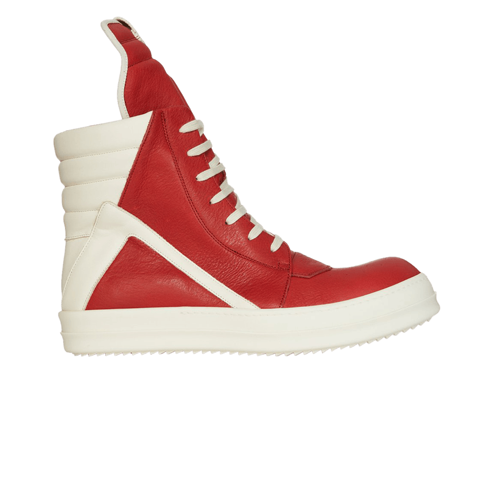 Rick Owens Lido Geobasket High 'Cardinal Red Milk'