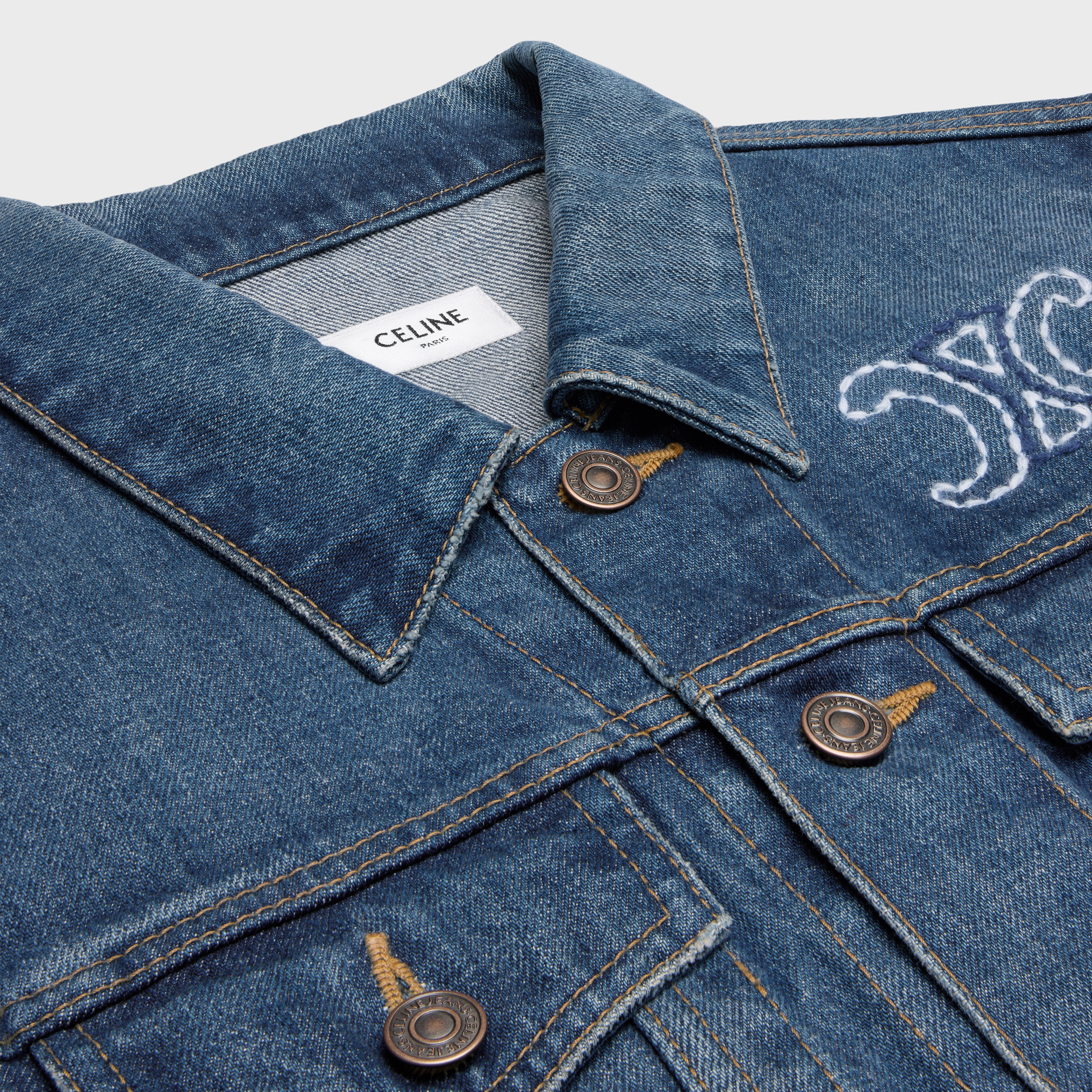 TRUCKER JACKET IN DARK UNION WASH DENIM - DARK UNION WASH